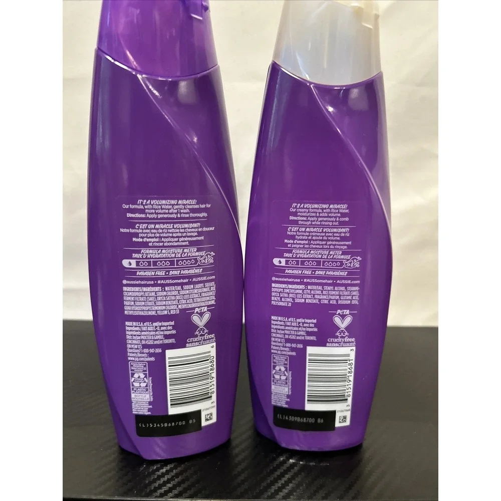Aussie Miracle Volume Miracle‎ Shampoo & Conditioner Set 12 Fl oz Each Set *New*